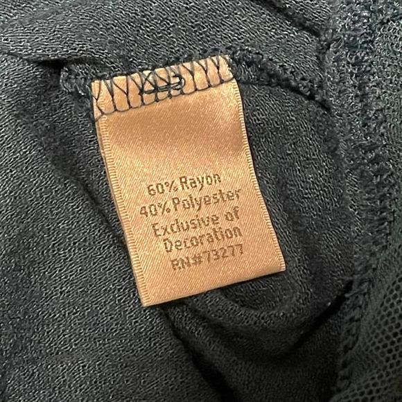 Lauren Conrad Teal Lace trimmed Sleeveless Tunic Sz M - Picture 3 of 7